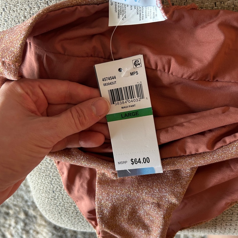 NWT Isabella Rose Bikini - Maple Sugar Sparkle - Picture 5 of 8